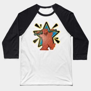 cheerful bear Baseball T-Shirt